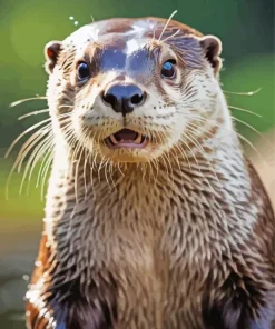 Angry Otter Diamond Painting