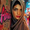Arab Lady Diamond Painting
