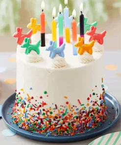 Birthday Cake Diamond Painting