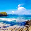 Blue Lagoon Beach Indonesia Diamond Painting