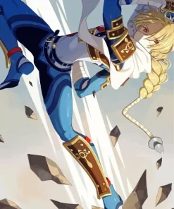 Breath Of The Wild Sheik Diamond Painting