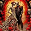 Bride And Groom Skulls Diamond Painting