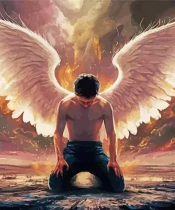 Broken Angel Diamond Painting