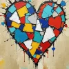 Broken Heart Art Diamond Painting