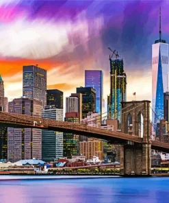 Brooklyn Skyline Diamond Painting