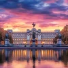 Buckingham Palace At Sunset Diamond Painting