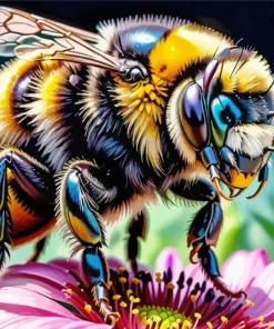 Bumble Bee Diamond Painting