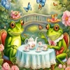 Butterflies And Frogs Diamond Painting