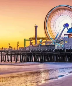 California Santa Monica Diamond Painting