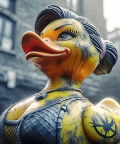 Female Duck Diamond Painting