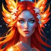 Fire And Ice Eyes Diamond Painting