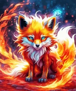 Firefox Animal Diamond Painting