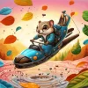Flying Squirrel Diamond Painting