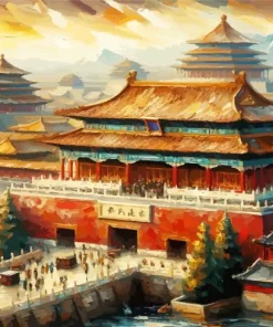 Forbidden City Diamond Painting