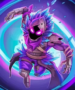 Fortnite Raven Diamond Painting