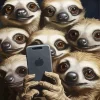 Funny Sloths Selfie Diamond Painting