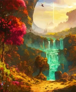 Garden Of Paradise Art Diamond Painting