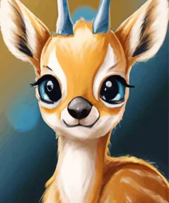 Gazelle Art Diamond Painting