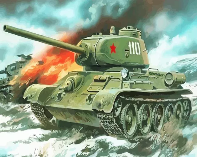 german tank art Diamond Paintings German Tank Art Diamond Painting