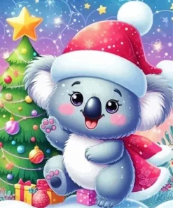 Happy Funny Koala Diamond Painting