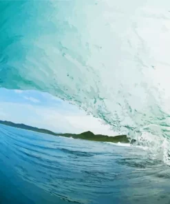 Inside A Wave Diamond Painting