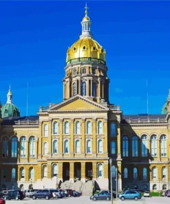 Iowa State Capitol Diamond Painting