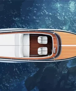 Italian Wooden Boat Diamond Painting