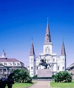 Jackson Square New Orleans Diamond Painting