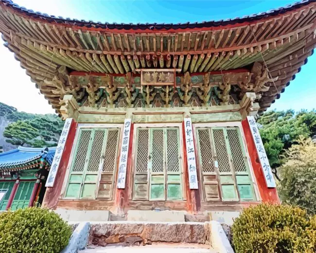 jeondeungsa temple Diamond Paints Jeondeungsa Temple Diamond Painting