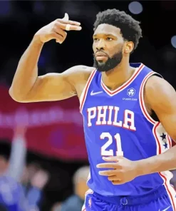 Joel Embiid Diamond Painting