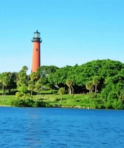 Jupiter Inlet Lighthouse Diamond Painting