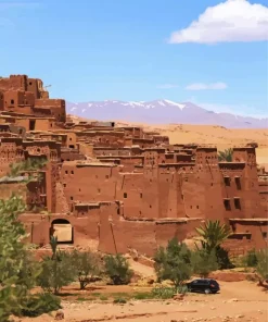 Kasbah Of Ait Ben Haddou Diamond Painting