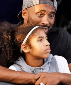 Kobe And Gigi Diamond Painting
