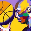 Kobe Jersey Pop Art Diamond Painting