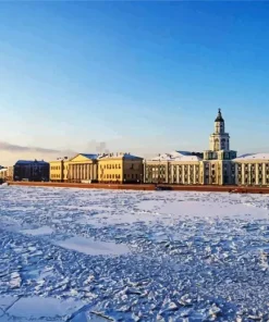 Kunstkamera Museum Building Diamond Painting