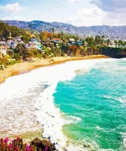 Laguna Beach California Diamond Painting