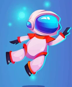 Little Astronaut Diamond Painting
