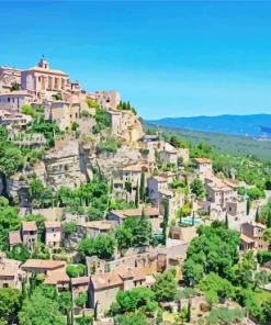 Luberon National Park Diamond Painting