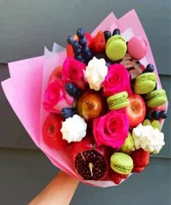 Macaron Bouquet Diamond Painting