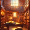 Magic Library Diamond Painting