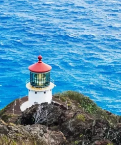 Makapuu Point Lighthouse Trail Diamond Painting