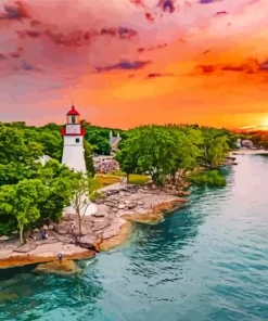 Marblehead Lighthouse Diamond Painting