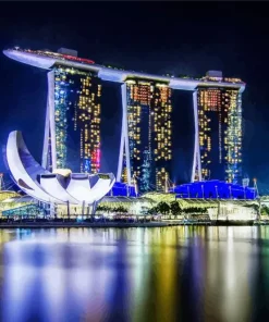 Marina Bay Sands Singapore Diamond Painting