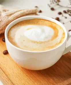 Milk Coffee Latte Diamond Painting