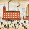 Mill Scene By Is Lowry Diamond Painting
