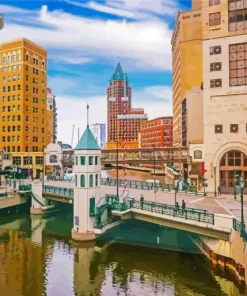 Milwaukee City Wisconsin Diamond Painting