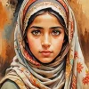 Muslim Girl Diamond Painting