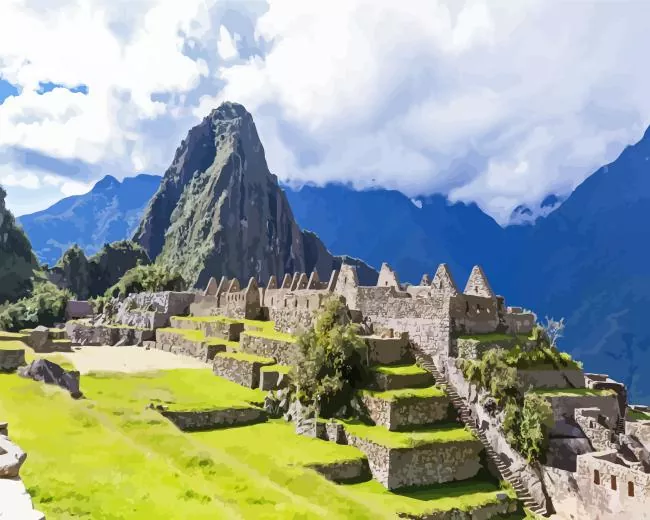 peru machu picchu Diamond Paintings Peru Machu Picchu Diamond Painting
