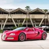Red Bugatti Veyron Diamond Painting