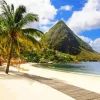 Saint Lucia In The Caribbean Diamond Painting